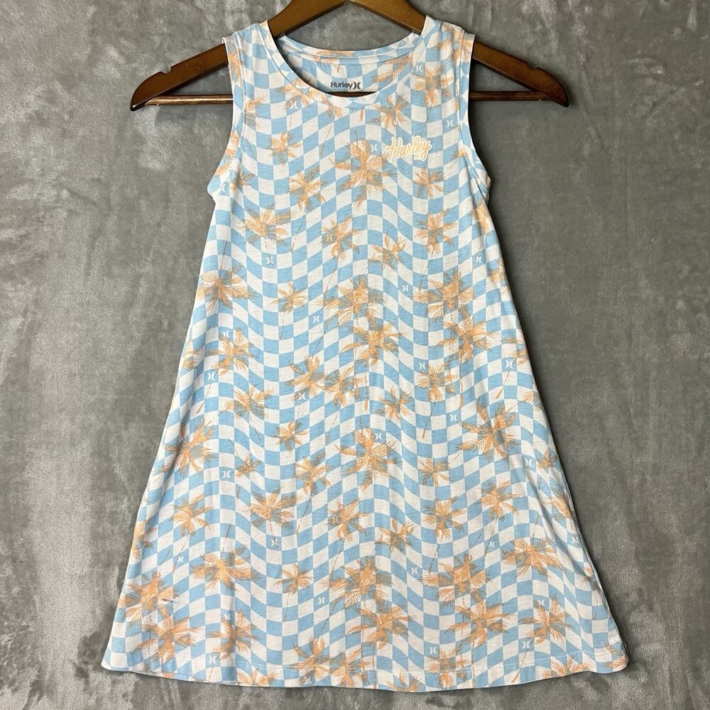 Hurley Youth Girls Beach Dress Easy Fit Soft Knit Fabric Dress | Size 7/8